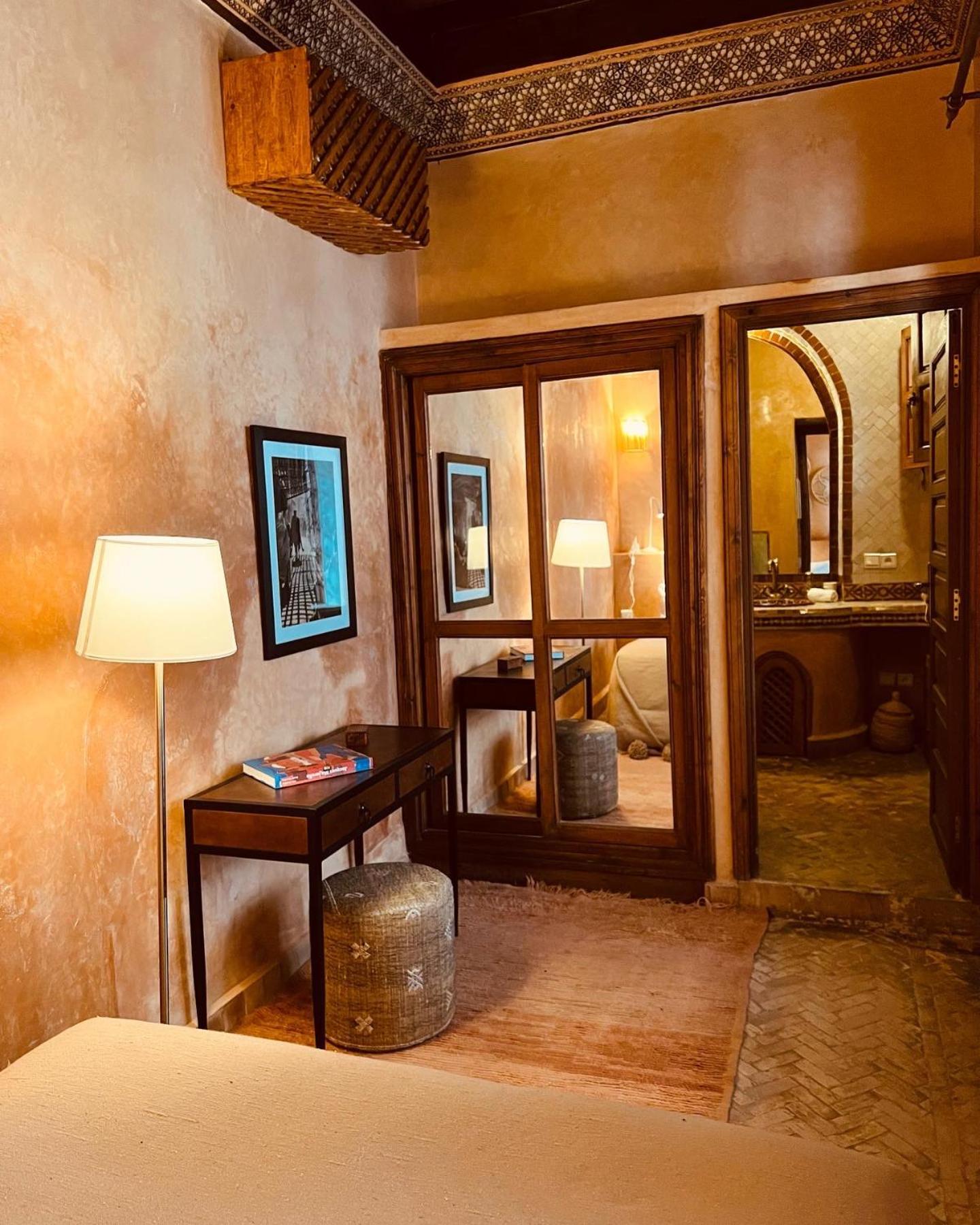 Riad Prive Sadaka Bassin Rooftop Marrakesh Exteriör bild