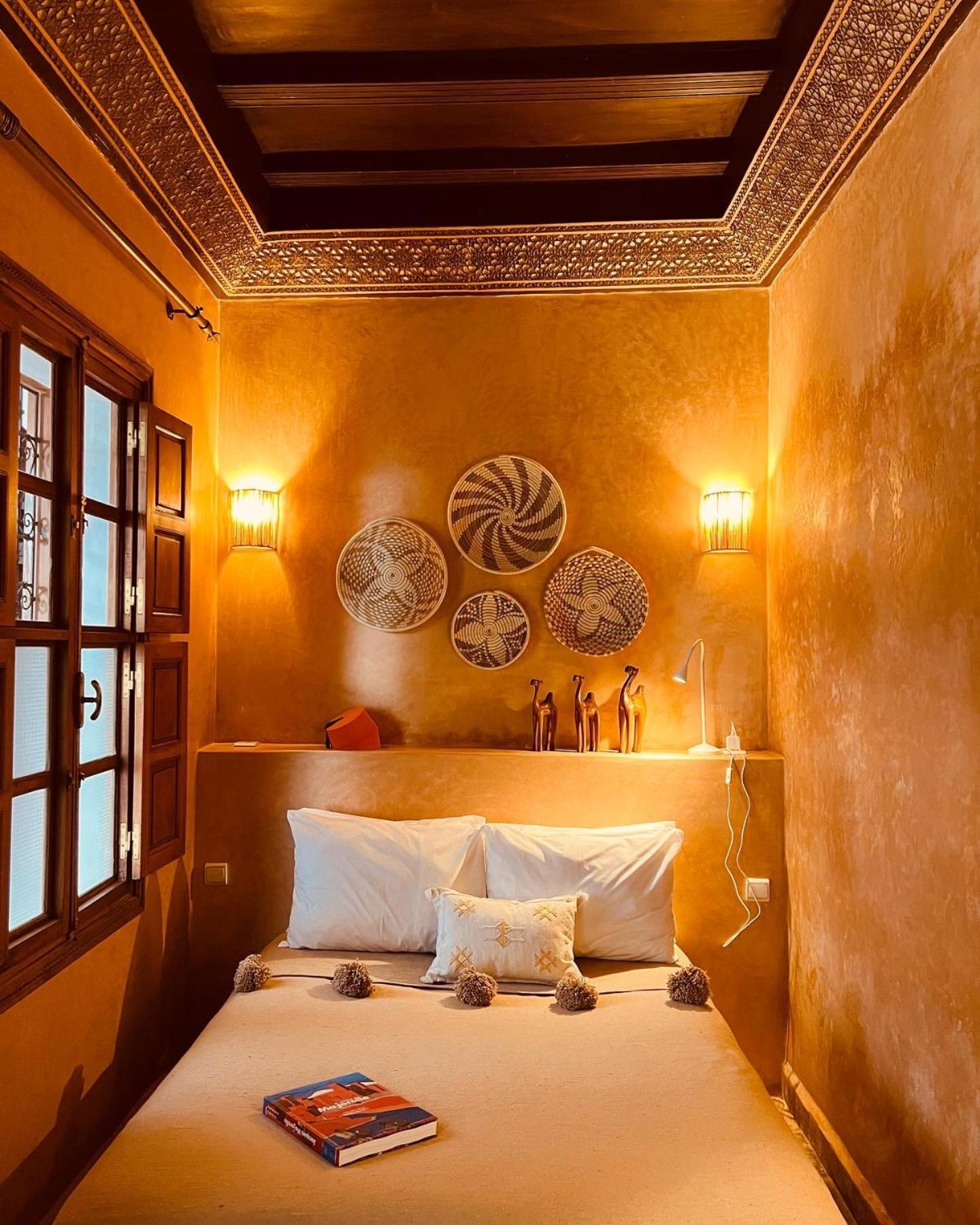 Riad Prive Sadaka Bassin Rooftop Marrakesh Exteriör bild