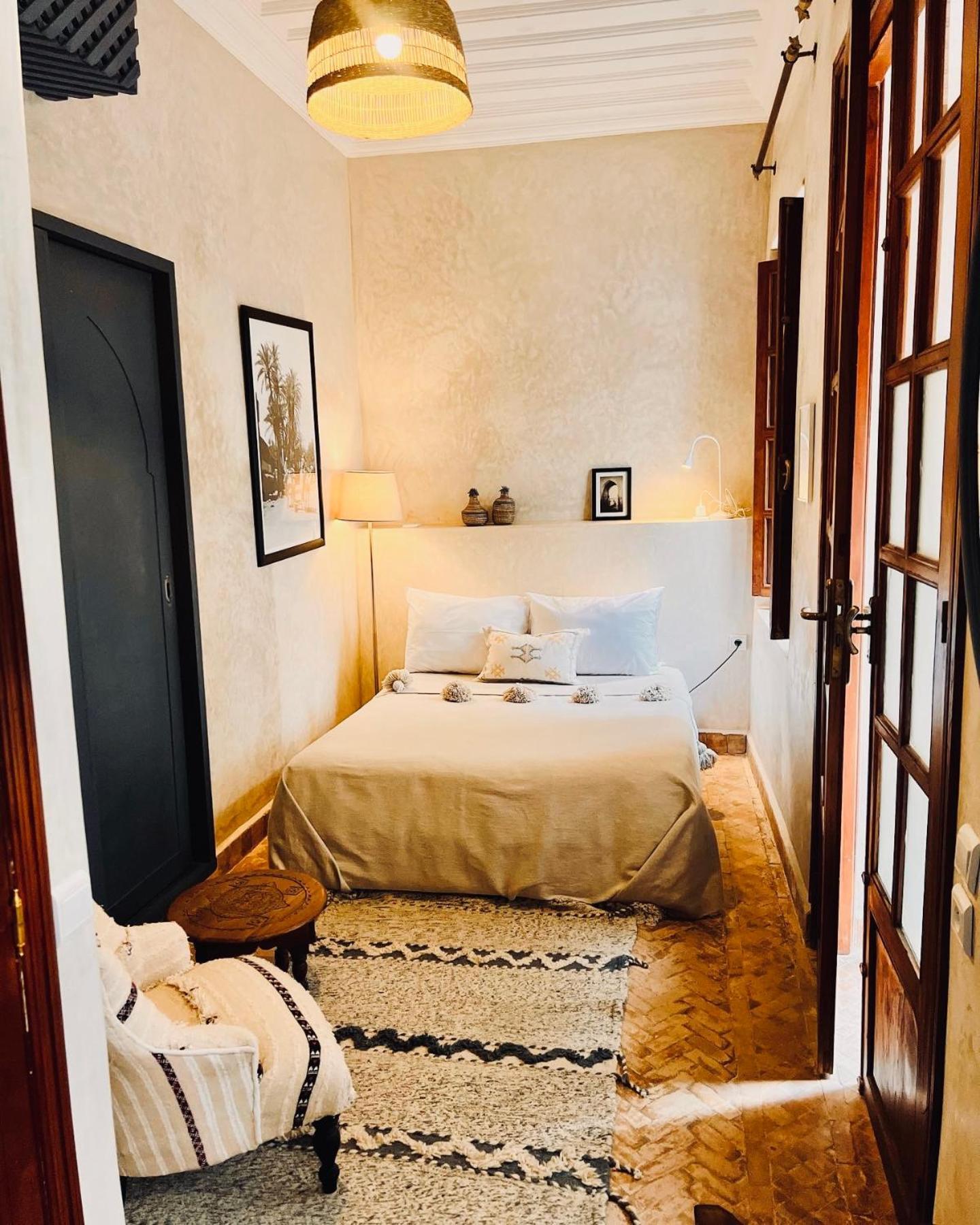 Riad Prive Sadaka Bassin Rooftop Marrakesh Exteriör bild